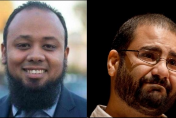  إحالة علاء عبد الفتاح والباقر إلى محكمة الطوارئ