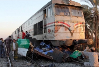  إصابة مواطن من ههيا في حادث تصادم قطار بالزقازيق