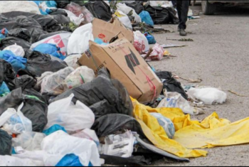  شكاوى من تكدس القمامة في شارع “مستشفى التيسير” بالزقازيق