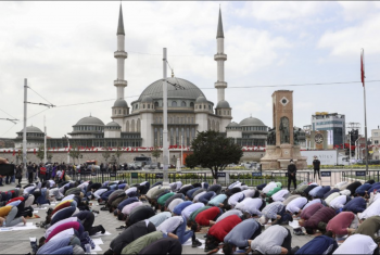  افتتاح مسجد تقسيم في إسطنبول