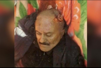  شاهد.. مصرع علي عبدالله صالح على يد حلفائه الحوثيين