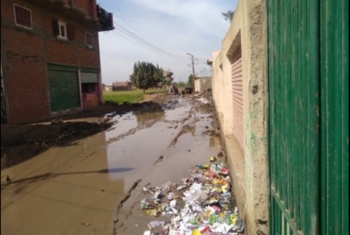  الزقازيق| مياه المجاري تهدد مساكن كفر 