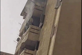  إصابة زوجين في حريق شقة سكنية بالمجاورة 64 بالعاشر من رمضان