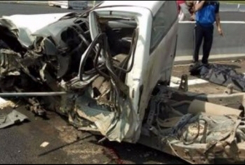  إصابة 3 أشخاص في انقلاب سيارة ميكروباص بكفر صقر