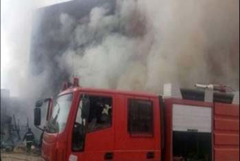  إصابة 4 أشخاص في حريق بإحدى قرى أولاد صقر
