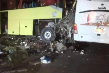  ارتفاع ضحايا حادث طريق أبوسمبل في أسوان إلى 6 أشخاص