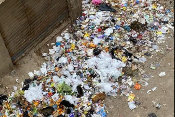  شكوى من تراكم القمامة بقطعة أرض فضاء في أبوحماد