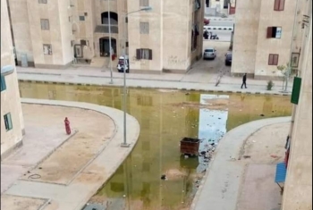  سكان المجاورة 12 بالعاشر من رمضان يستغيثون بسبب مياه المجاري