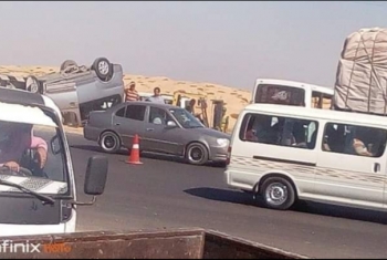  إصابات في حادث مروع طريق مصر- الإسماعيلية الصحراوي
