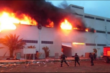  حريق بمصنع سيارات بمدينة الصالحية الجديدة