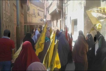  أحرار دمياط يحتشدون بمسيرة عقب صلاة الجمعة تطالب بإسقاط الانقلاب