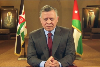  العاهل الأردني يحل البرلمان ويكلف 