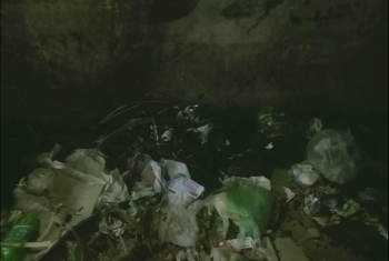  انتشار القمامة في حي الشادر بالقرين