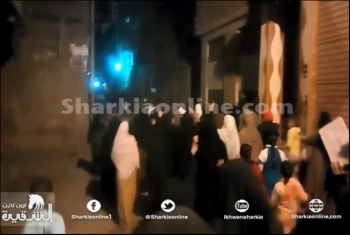  مسيرة ليلية لثوار أبوكبير تطالب بالقصاص للشهداء