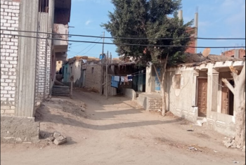  شكاوى من أعمدة كهرباء مائلة بقرية أبوشميس في الحسينية