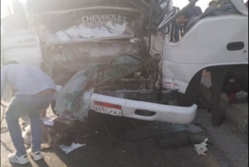  إصابات في حادث تصادم مروع بالعاشر من رمضان