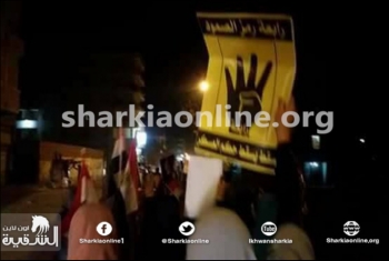  مسيرة ليلية لثوار أبو حماد تنديدًا بالانقلاب العسكري