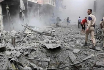  استشهاد 28 شخصًا نتيجة القصف الجوى فى حلب