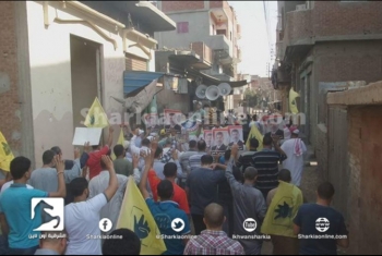 قرية الرئيس مرسي تطالب بالقصاص لدماء الشهداء